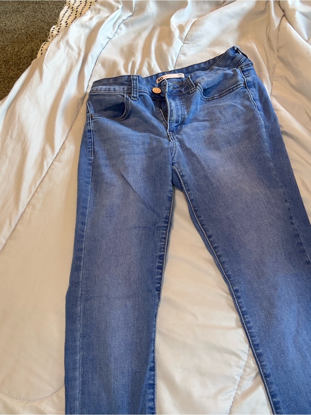 SO Women's Medium Blue Skinny Jeans